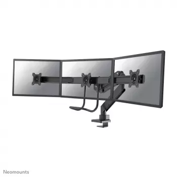 Neomounts NM-D775DX3Melns monitora roka 17-27 collas - gāzes atspere - Topfix - 180°-stop