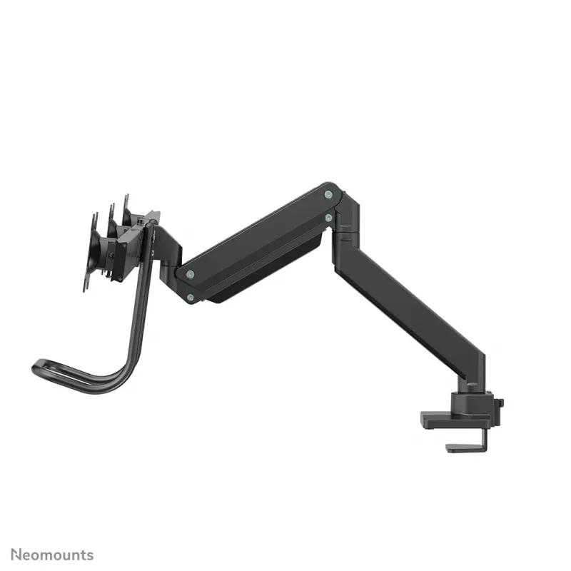 Neomounts NM-D775DX3Melns monitora roka 17-27 collas - gāzes atspere - Topfix - 180°-stop