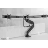 Neomounts NM-D775DX3Melns monitora roka 17-27 collas - gāzes atspere - Topfix - 180°-stop