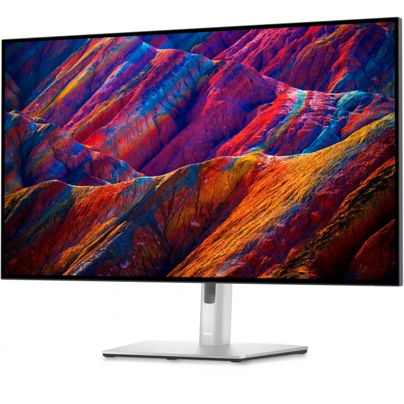 DELL UltraSharp 32 4K USB-C Hub Monitoris - U3223QE, 80 cm (31,5 colli), 3840 x 2160 pikseļi, 4K Ultra HD, LCD, 8 ms, Sudraba