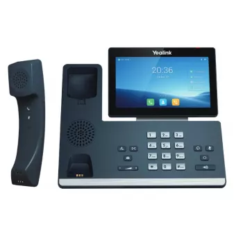 Yealink SIP-T58W Pro IP tālrunis ar CAM50 kameru, 7 collu LCD 1024x600, Bluetooth, bezvadu klausule, klasiski pelēks