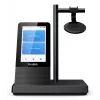 Yealink WH66 Dual UC-DECT bezvadu austiņas, bezvadu, biroja/zvanu centrs, 20 - 20000 Hz, 127 g, galvas austiņas, melna