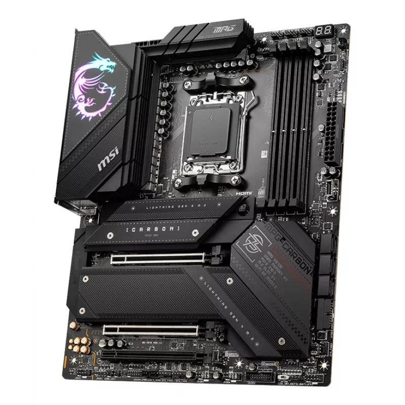 MSI MPG X670E CARBON WIFI mātesplate AMD X670 Socket AM5 ATX