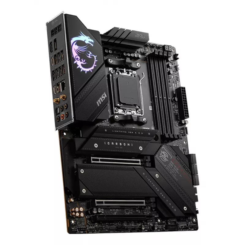 MSI MPG X670E CARBON WIFI mātesplate AMD X670 Socket AM5 ATX