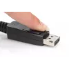 DIGITUS DisplayPort kabelis, M/M, 1m Ultra HD 8K, Vers. 1.3/1.4, standarta