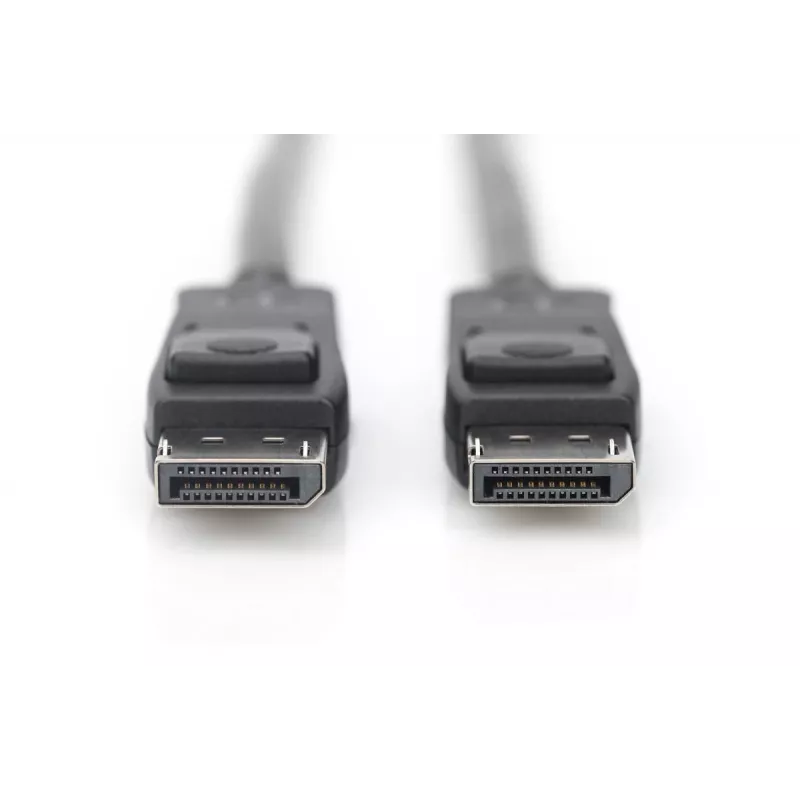 DIGITUS DisplayPort kabelis, M/M, 1m Ultra HD 8K, Vers. 1.3/1.4, standarta