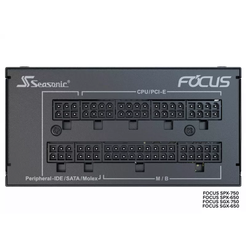 SEASONIC Focus Sgx-750 (2021) barošanas bloks 750 W 20+4 kontaktu