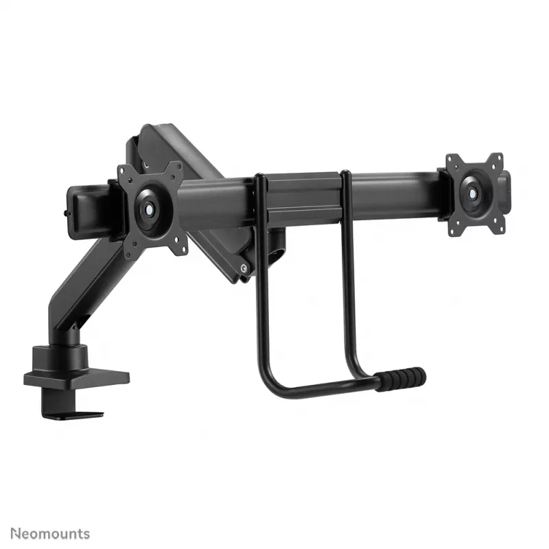 Neomounts DS75-450BL2 monitora kronšteins 17-32 collas - gāzes atspere - augšējā stiprinājums - 180° aizture