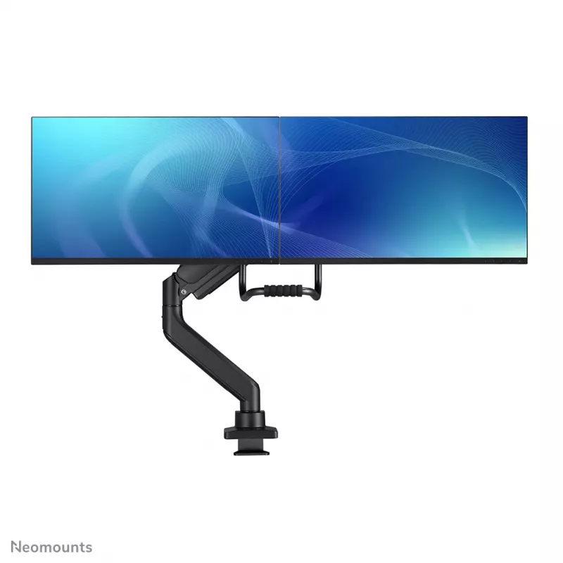 Neomounts DS75-450BL2 monitora kronšteins 17-32 collas - gāzes atspere - augšējā stiprinājums - 180° aizture