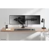 Neomounts DS75-450BL2 monitora kronšteins 17-32 collas - gāzes atspere - augšējā stiprinājums - 180° aizture