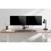 Neomounts DS75-450BL2 monitora kronšteins 17-32 collas - gāzes atspere - augšējā stiprinājums - 180° aizture