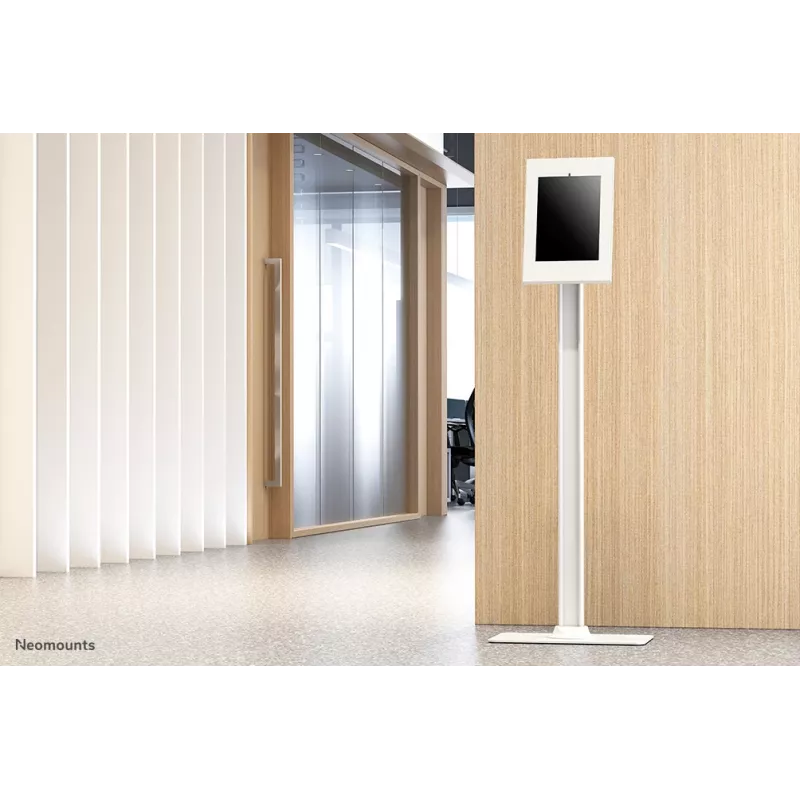 Neomounts FL15-650WH1 planšetdatora grīdas statīvs 9,7-11 inch - bloķējams