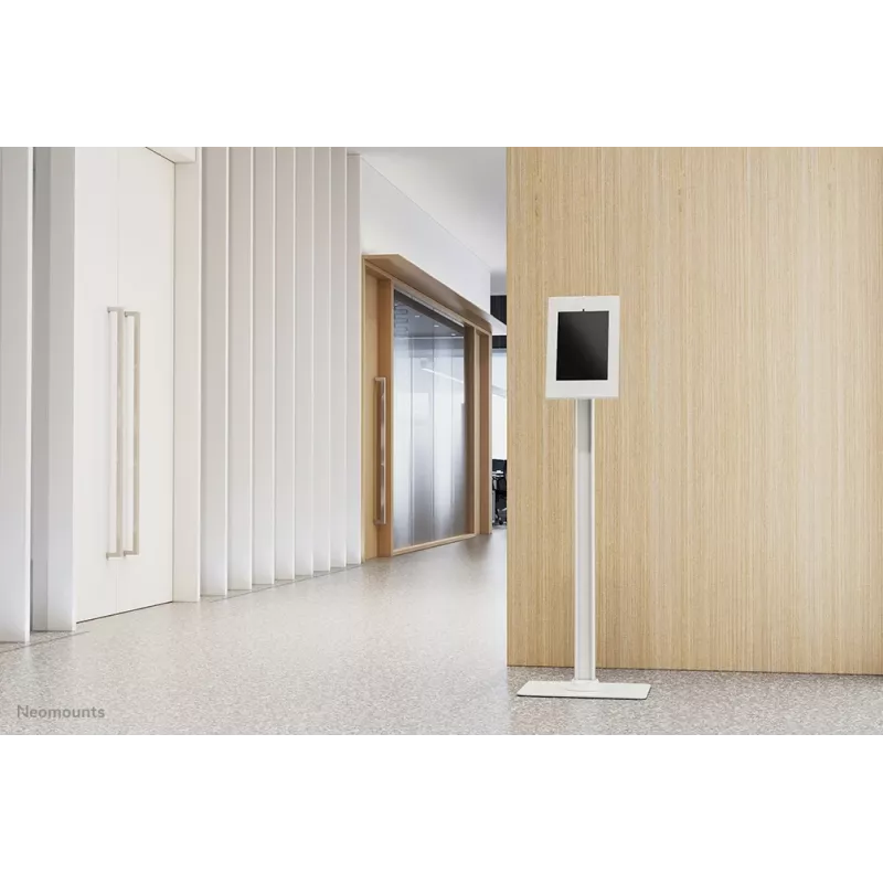 Neomounts FL15-650WH1 planšetdatora grīdas statīvs 9,7-11 inch - bloķējams