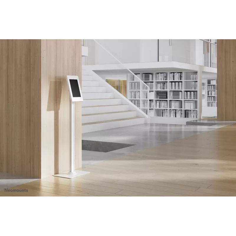 Neomounts FL15-650WH1 planšetdatora grīdas statīvs 9,7-11 inch - bloķējams