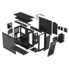 FRACTAL DESIGN Meshify 2 Light Tint Rūdīts Stikls Melns
