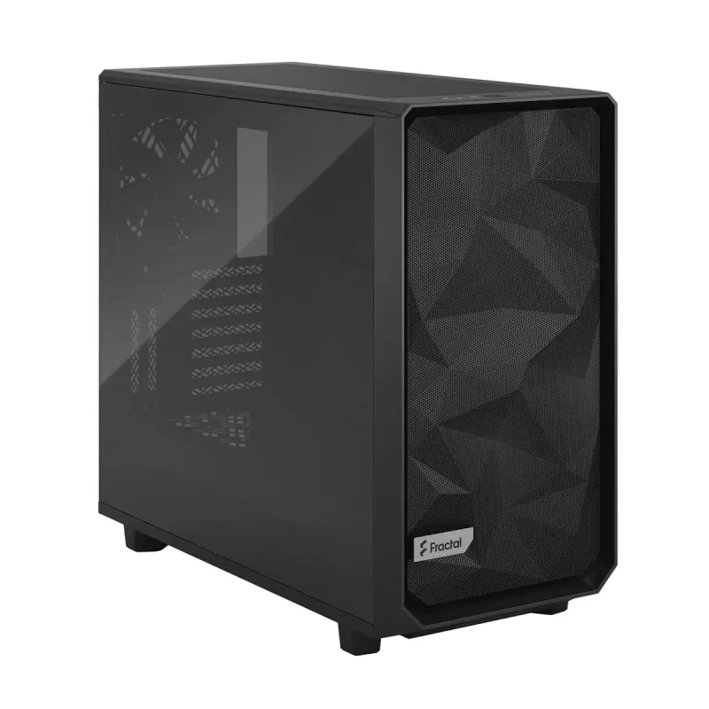 FRACTAL DESIGN Meshify 2 Light Tint Rūdīts Stikls Melns