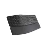 LOGITECH Ergo K860 - bezvadu dalītā tastatūra Business grafīta krāsā QWERTZ izkārtojumā vācu valodai