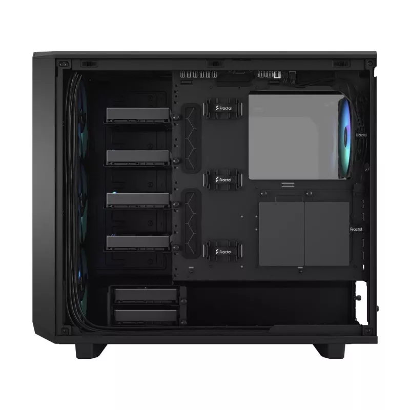 FRACTAL DESIGN Meshify 2 RGB Melns Tg Light Tint