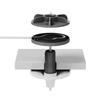 Logitech Mic Pod Pendant Mount (952-000123) griestu stiprinājums Rally Mic Pod mikrofoniem, balts