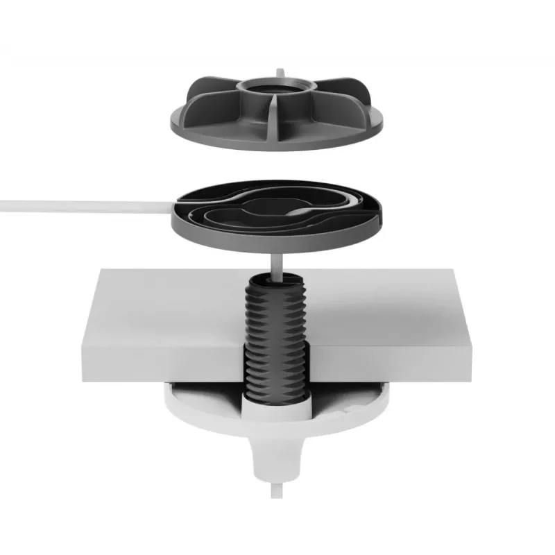 Logitech Mic Pod Pendant Mount piekares stiprinājums, platums 145 mm, augstums 56 mm