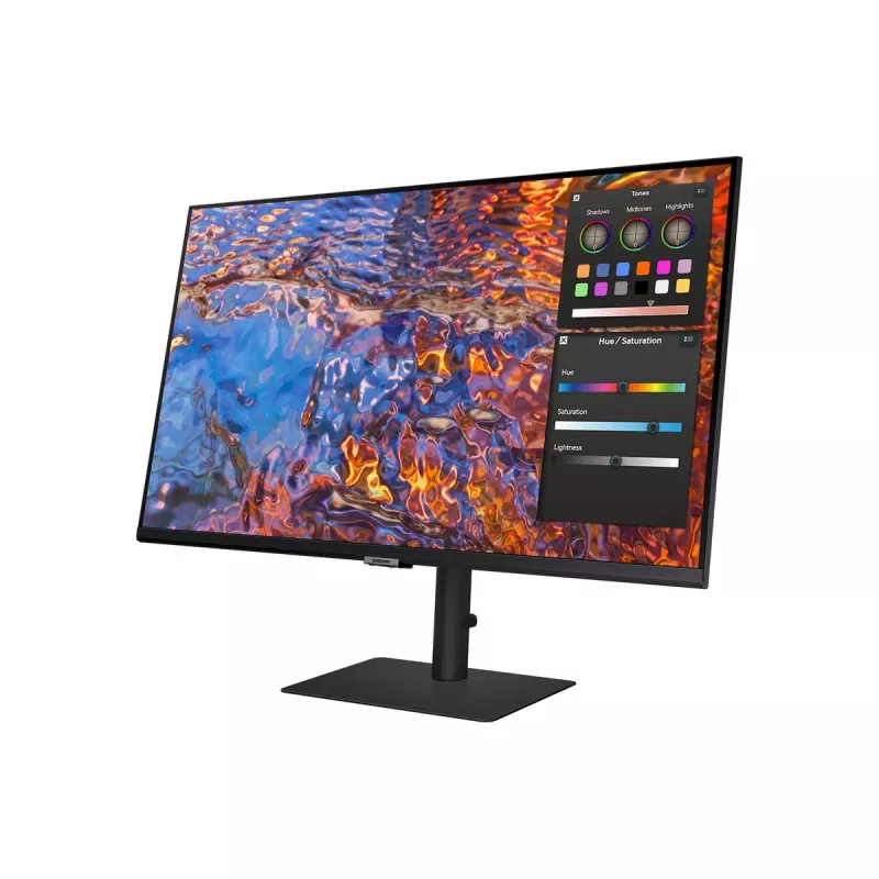 Samsung S80PB monitors 32 collas 4K Ultra HD LED IPS 3840 x 2160, 5 ms, 178° skata leņķis, USB centrmezgls, VESA, augstuma regulēšana
