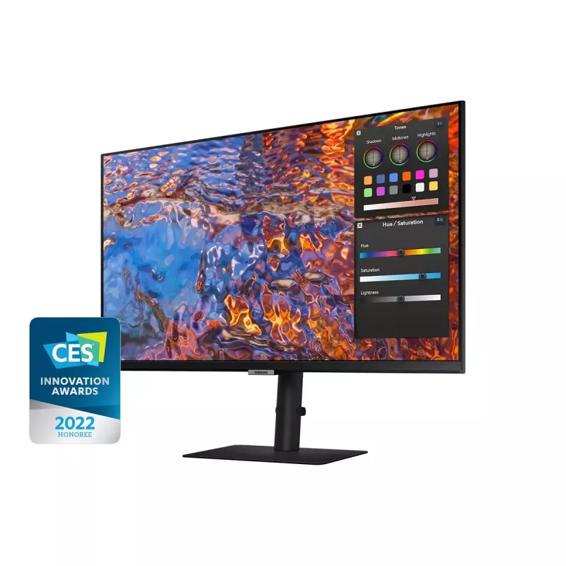 Samsung S80PB monitors 32 collas 4K Ultra HD LED IPS 3840 x 2160, 5 ms, 178° skata leņķis, USB centrmezgls, VESA, augstuma regulēšana