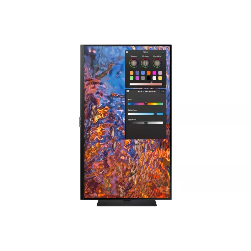 Samsung S80PB monitors 32 collas 4K Ultra HD LED IPS 3840 x 2160, 5 ms, 178° skata leņķis, USB centrmezgls, VESA, augstuma regulēšana