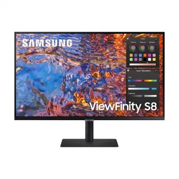 Samsung S80PB monitors 32 collas 4K Ultra HD LED IPS 3840 x 2160, 5 ms, 178° skata leņķis, USB centrmezgls, VESA, augstuma regulēšana