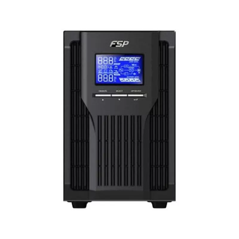 FSP Champ Tower 3K nepārtrauktās barošanas avots (UPS) dubultās pārveidošanas (tiešsaistes) 3 kVA 2700 W