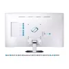 Samsung S43CG700NU datora monitors 109,2 cm (43 colli) 3840 x 2160 pikseļi 4K Ultra HD LED Melns, Balts