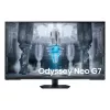 Samsung S43CG700NU datora monitors 109,2 cm (43 colli) 3840 x 2160 pikseļi 4K Ultra HD LED Melns, Balts