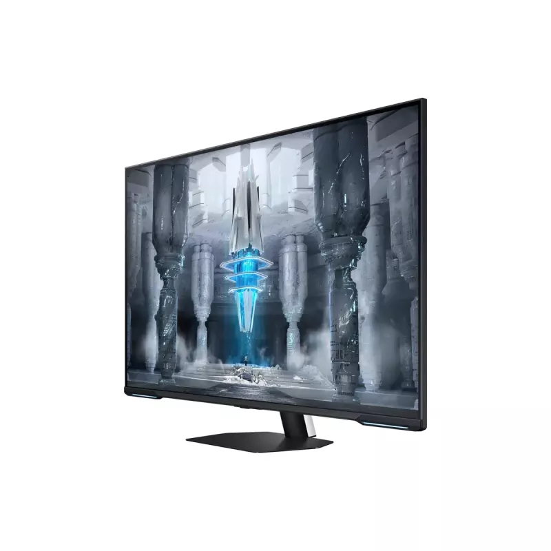 Samsung S43CG700NU datora monitors 109,2 cm (43 colli) 3840 x 2160 pikseļi 4K Ultra HD LED Melns, Balts