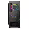 PC korpuss Sharkoon RGB Wave Desktop Melns