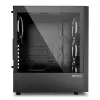 PC korpuss Sharkoon RGB Wave Desktop Melns