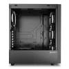 PC korpuss Sharkoon RGB Wave Desktop Melns