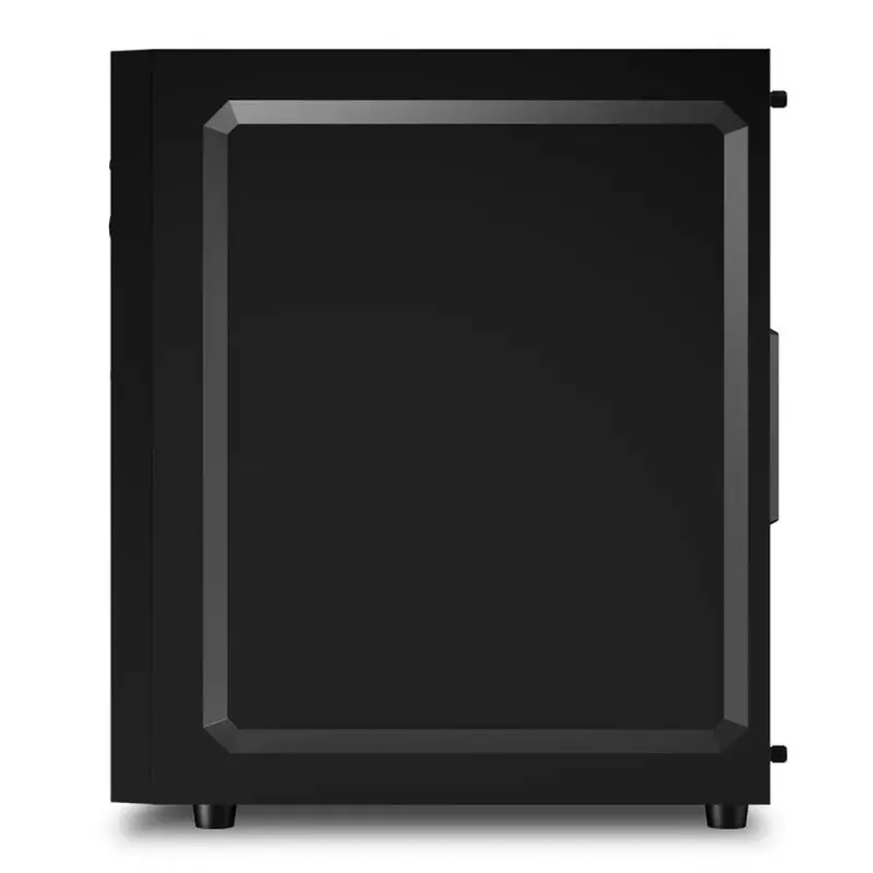 PC korpuss Sharkoon RGB Wave Desktop Melns