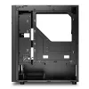 PC korpuss Sharkoon RGB Wave Desktop Melns