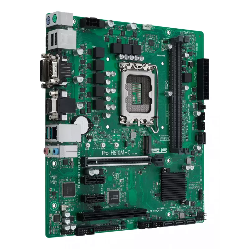 Mātesplate ASUS Pro H610M-C-CSM Intel H610 LGA 1700 micro ATX