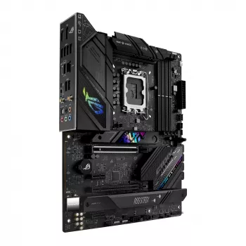 Mātesplate ASUS ROG STRIX B760-F GAMING WIFI — Intel B760, LGA 1700, ATX, DDR5, 4 DIMM, Wi‑Fi 6E, 2.5Gb LAN