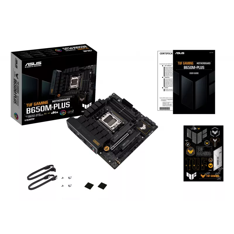 Mātesplate ASUS TUF GAMING B650M-PLUS AMD B650 Socket AM5 micro ATX