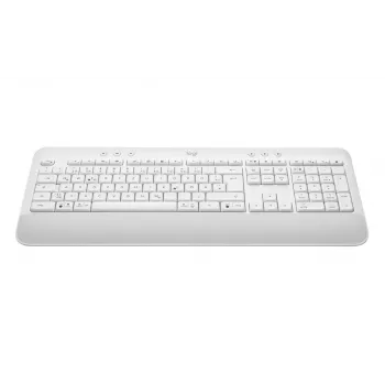 LOGITECH Signature K650 bezvadu tastatūra - pelēkbalta - vācu QWERTZ