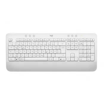 LOGITECH Signature K650 bezvadu tastatūra - pelēkbalta - vācu QWERTZ