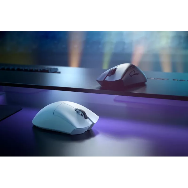 RAZER Deathadder V3 Pro Ergonomic Wireless / Wired Gaming pele balta