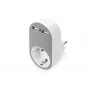 DIGITUS Strāvas adapteris ar 2 USB pieslēgvietām 250V, 50 Hz, USB: 5V, 2.1A, balta / pelēka