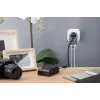 DIGITUS Strāvas adapteris ar 2 USB pieslēgvietām 250V, 50 Hz, USB: 5V, 2.1A, balta / pelēka
