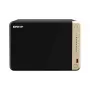QNAP TS-664 NAS Tornis Intel® Celeron® N5095 8 GB DDR4 0 TB QNAP QTS Melns, Bronza
