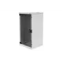 DIGITUS Sienas stiprinājuma skapis 254 mm (10in) - 312x300 mm (PxG) Pelēks