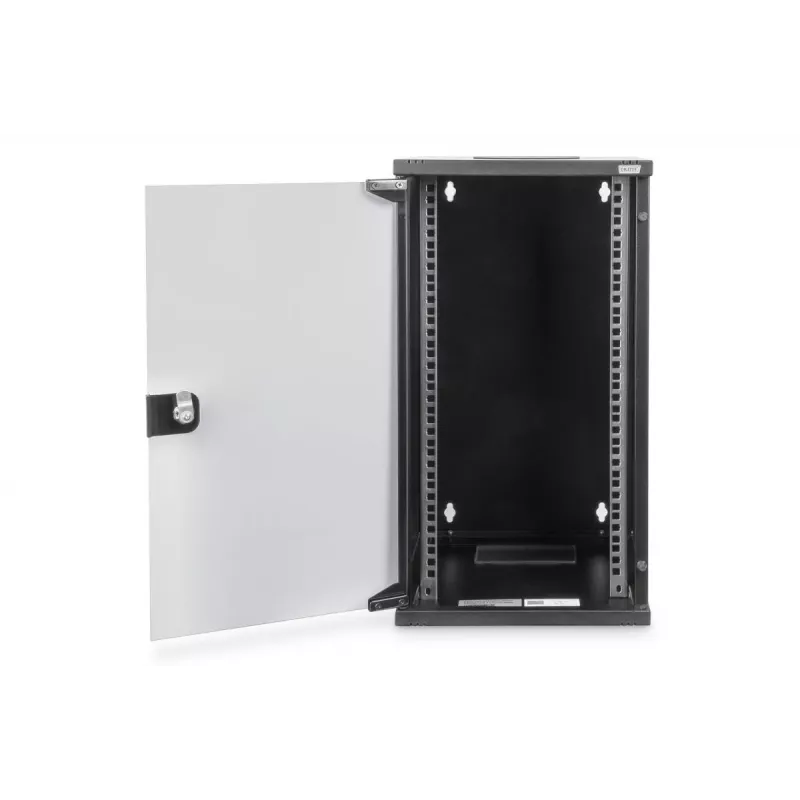 DIGITUS Wall Mounting Cabinet 254mm (10in) - 312x300 mm (WxD) Melns