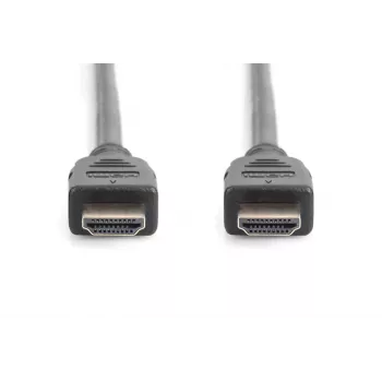 DIGITUS HDMI Ultra ātrgaitas savienojuma kabelis, tips A vīr./vīr., 3m ar Ethernet, UHD 8K 60p, melns