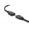 DIGITUS HDMI High Speed pagarinātāja kabelis, tips A M/F, 3m ar Ethernet, Ultra HD 24p, zelta melns